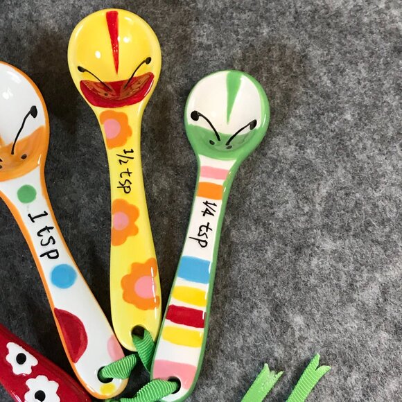 Ceramic Measuring Spoons - Picture 4 of 7